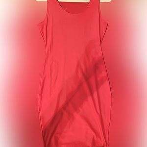 Mini red dress. Size medium